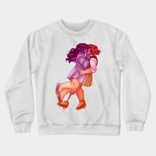 Kiss Crewneck Sweatshirt by paperstarzz